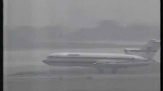 Donald Trumps Boeing 727 Emergency Landing [upl. by Anawk]