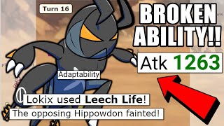 ADAPTABILITY LOKIX IS BROKENPOKEMON SCARLET AND VIOLET  POKEMON SHOWDOWN [upl. by Madox]