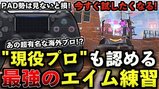 【Apex解説】PAD勢必見！今すぐ試したくなる！現役プロも認める最強のエイム練習！【Apex Legendsエーペックスレジェンズ】 [upl. by Immot]