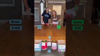 Epic money ball battle Brian vs Anna familygamenight [upl. by Ahsened]