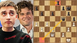 Just Built Different  Carlsen vs Dubov  Tata Steel Chess India 2024 [upl. by Anitsyrhc]