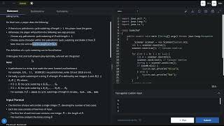 Codechef Starters 129 Division 3  Palindromic Substrings [upl. by Anastos]