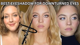 BEST EYESHADOW FOR DOWNTURNED EYES [upl. by Oeram228]