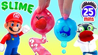 Fizzy Plays The Disk Drop Game To Find Surprises with Super Mario  Fun Compilations For Kids [upl. by Launame]