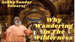 Sadhu Sundar Selvaraj II Why Wandering In The Wilderness [upl. by Enner]