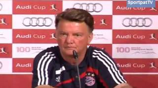 Van Gaal macht einen Journalist fertigHQ [upl. by Niala766]