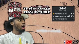 I PLAYED THE 49th RANKED PRO AM TEAM IN THE WORLD ROAD TO TOP 100 [upl. by Anwahsad]