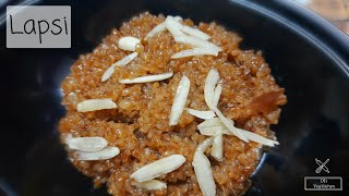 lapsi recipe  how to make lapsi at home  lapsi kaise banate hain  lapsi  homemade lapsi [upl. by Eselahc472]