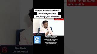 Run your own race says Gospel Artiste Rian Davis runyourrace focus motivation inspiration [upl. by Arriat]