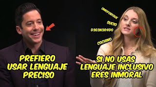 🔥INMORAL POR NO USAR LEGUAJE INCLUSIVO🔥Michael Knowles sub español [upl. by Smart]