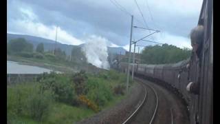 SRPS Railtour  14052011  Polmont to Fort William Steam Special Part 1 [upl. by Giacomo51]