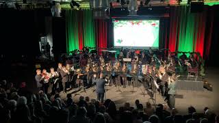 Brass Ensemble with NMPAT Mr Chris Fountain  Rudolph the RedNosed Reindeer and Jungle Bells [upl. by Aurea]