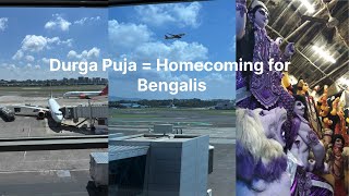 Durga Puja Homecoming for all hostellers especially Bengalis Life outside IIT Bombay [upl. by Garges135]