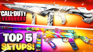 CALL OF DUTY VANGUARD TOP 5 BEST WEAPON LOADOUTS Vanguard Top 5 Best Class Setups [upl. by Aradnahc469]