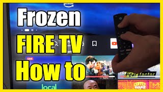 How to Fix Frozen or Stuck Amazon Fire TV with Remote Fast Method [upl. by Odlanra]