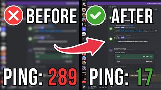 How To Fix Discord High Ping  Easy Lower Ping [upl. by Hanfurd]