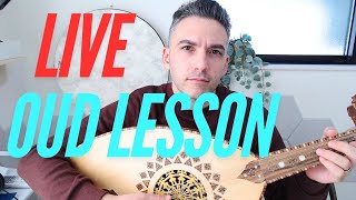 Live Oud lesson  Topic TBA [upl. by Maccarone304]