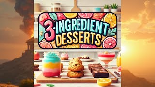 Postres con SOLO 3 Ingredientes ¡Fáciles Rápidos y Deliciosos 🍰✨ [upl. by Fauman851]