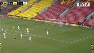 Watford vs Norwich City 31 FAYC 4 goals and highlights [upl. by Ennobe]