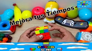 Mejora tus tiempos con el cubo 3x3  Cómo mejorar tus tiempos con el cubo rubik 3x3  parati cubo [upl. by Aufa]