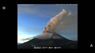 IncandescenteVolcan Popocatepetl22102024 [upl. by Kern]