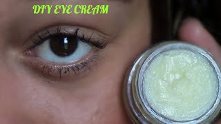 DIY  SHEA BUTTER EYE CREAM  Euniycemari [upl. by Nnyledam]