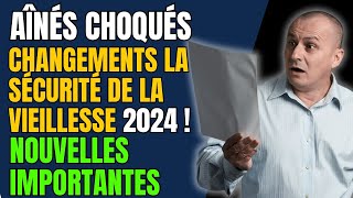 Les Aînés Choqués par les Changements aux Paiements de la Sécurité de la Vieillesse 2024  Nouvelles [upl. by Cole]