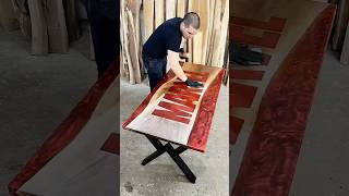 Love Marvel  Resin art  Epoxy resin furniture yt wood epoxyresin homedecor [upl. by Sharos306]