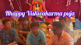 Happy Vishwakarma puja  Vishwakrma Puza 2024  Aaj Sampurna bhayo  nizu2466 [upl. by Alyat]