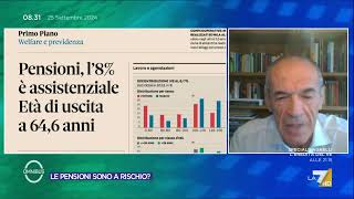 Pensioni Carlo Cottarelli quotSituazione preoccupantequot [upl. by Okuy]