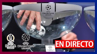 🔴SORTEO UEFA CHAMPIONS LEAGUE Y EUROPA LEAGUE 2022 EN VIVO  SORTEO DE LA CHAMPIONS 2022 EN DIRECTO [upl. by Ahsiem]