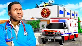 GTA 5  Franklins House is the NEW Hospital Upgrade [upl. by Nerol568]