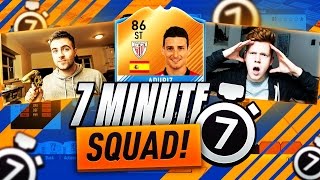 FIFA 17  MOTM ADURIZ 7 MINUTE SQUAD BUILDER vs JACK54HD BEST CARD EVER [upl. by Aehc969]