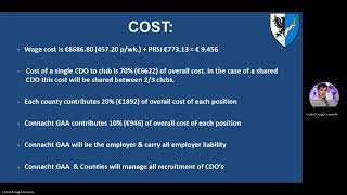 Connacht GAA Club Development Officer Presentation Recording for 2025 Project [upl. by Shelby]