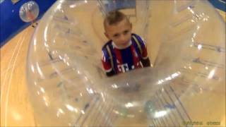 Zorb football  Tarren kids partyImpactSoccer [upl. by Ditmore]