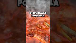 CHORIZOS A LA POMAROLA 🥫🍷🔥 asado bbq food [upl. by Nivac]