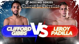 Clifford Gibbs vs Leroy Padilla  CHOQUE DE ESTRELLAS [upl. by Oirasec]