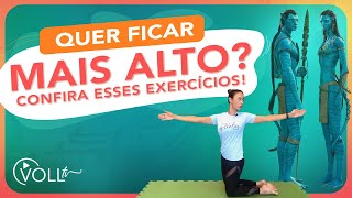 5 exercícios para ficar mais alto [upl. by Niassuh]