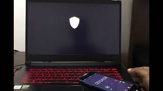 MSI GF63 Thin 10SC boot speed test i7 10th gen  msi msigaming intel shorts [upl. by Gorrono]