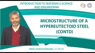 Microstructure of a Hypereutectoid Steel Contd [upl. by Anilok]