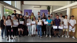 Entrega certificados de curso Auxiliar de Depósito Comercio Internacional y Manejo Autoelevadores [upl. by Durr]