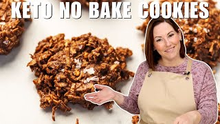 Make the Best Keto No Bake Cookies in 30 Minutes [upl. by Koslo]