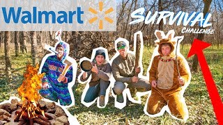 Walmart SURVIVAL SPEED Challenge 2v2 [upl. by Addy]