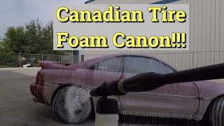 Simoniz Foam Blaster from Canadian tire review [upl. by Hesler370]