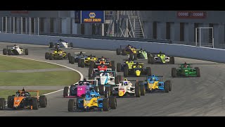 iRacing Motorsport Simulator  FIA F4 fixed setups  Montreal Grand Prix  20 min race [upl. by Aneehc]