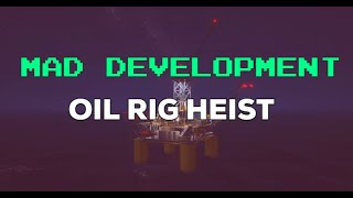 QBCore Oil Rig Heist  MadDevelopment Fivem [upl. by Sheff]