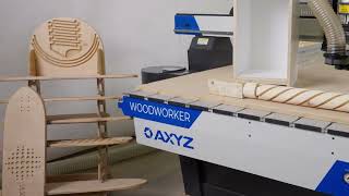 Presentamos la Nueva Ruteadora CNC WOODWORKER [upl. by Godbeare]