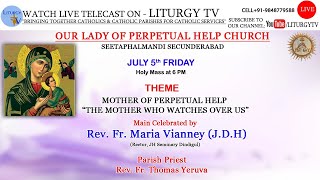 FrMaria Vianney JDH8th Day of NovenaHoly Mass6pmAnnual Feast Our Lady of Perpetual Help5724 [upl. by Teryl287]