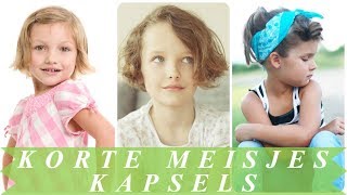 Stoere communiekapsels kort haar [upl. by Alane]