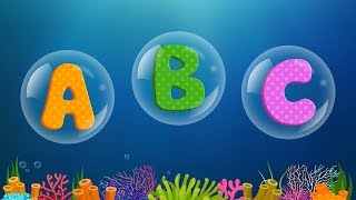 ABC Songs for Children  ABCD Song in Under Sea  Phonics Songs amp Nursery Rhymes [upl. by Namyw908]